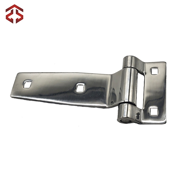 5 inch Polished Stainless Strap Hinge