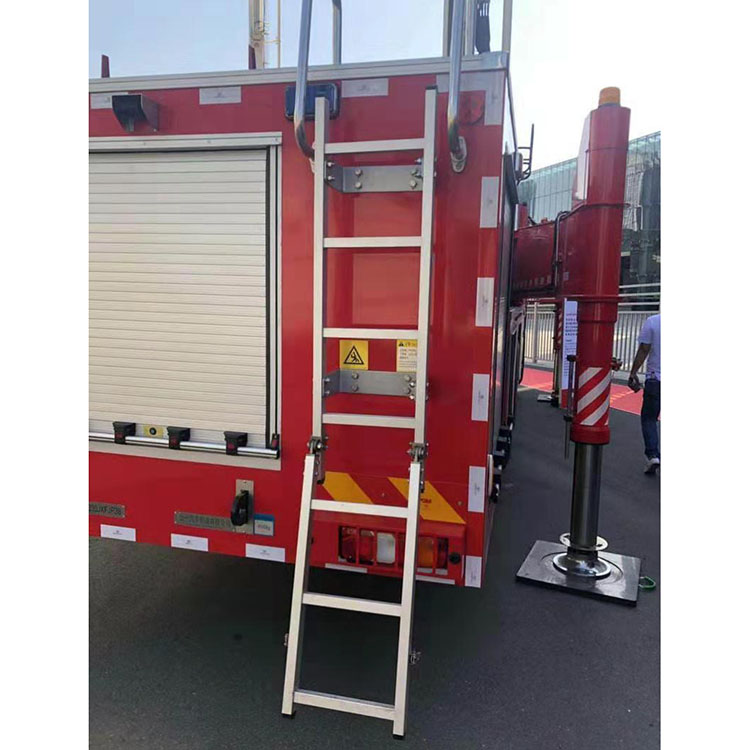 Aluminum alloy fire truck ladder