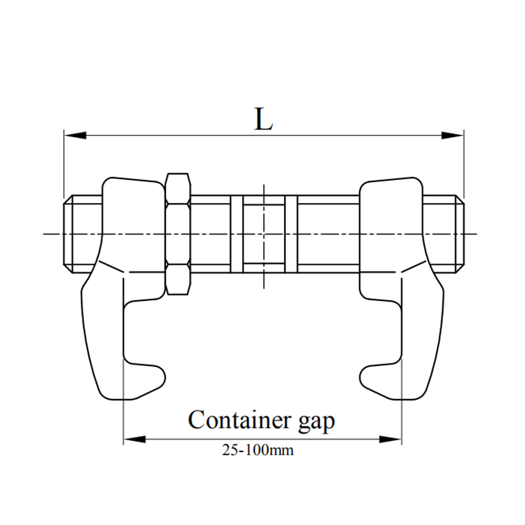 ZSCCP02 Container Bridge Fitting