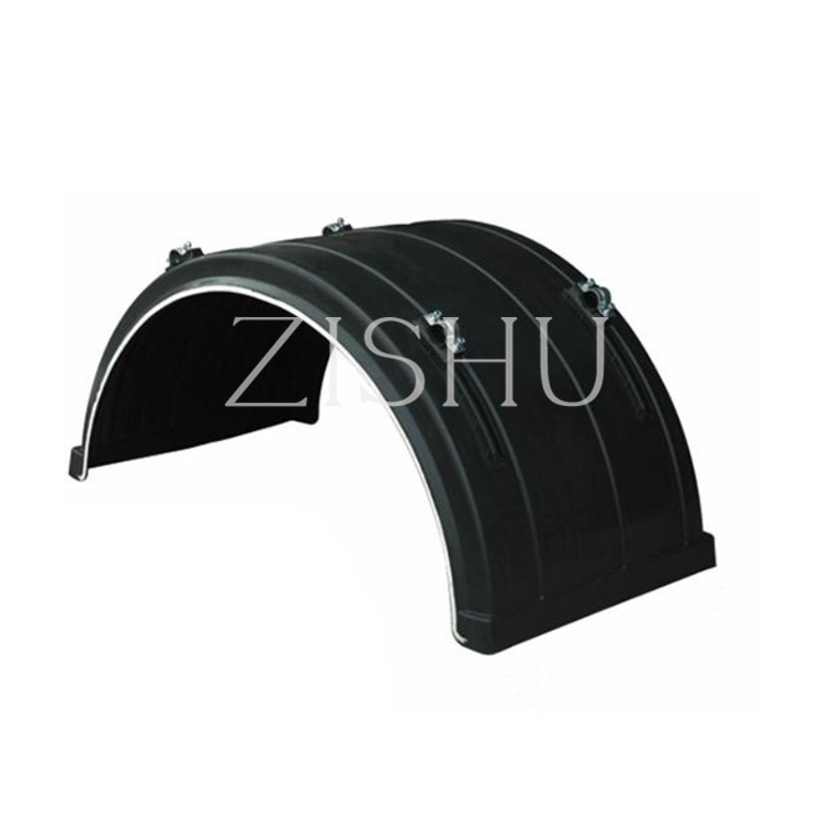 ZSMF08-1  Truck trailer plastic single tyre fenders