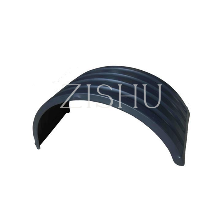 ZSMF13 Poly Truck Fenders Black with bead but without strips